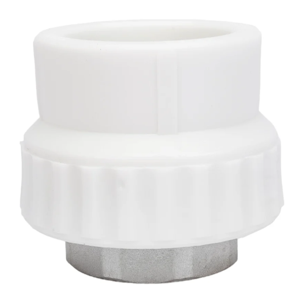 Муфта Valfex переходная с внутренней резьбой 32 x 1" под ключ, белая