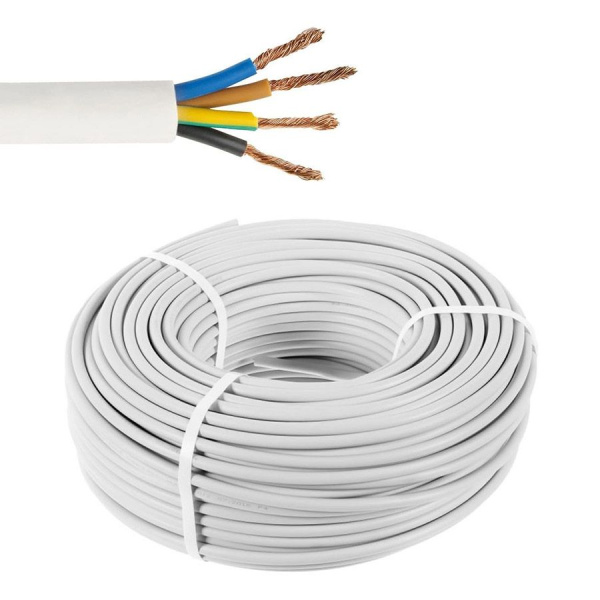 Провод ПВС 4х1.5 ТУ, бухта 100м