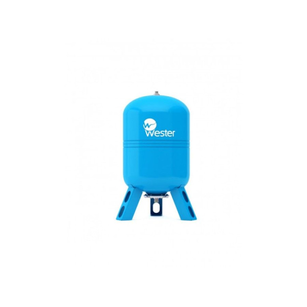 Мембранный бак Wester 80 л. синий