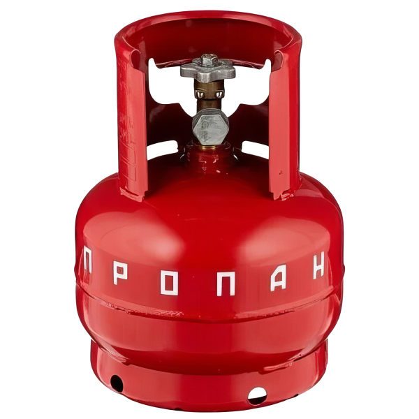 Пропан, новый баллон 5 л (заправлен)