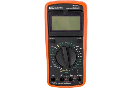 Мультиметр цифровой TDM - DT9208A