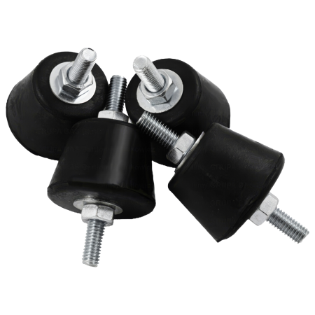 Антивибрационные опоры S1-45 (WTG AG 45) (4 шт, до 120кг, чёрные)