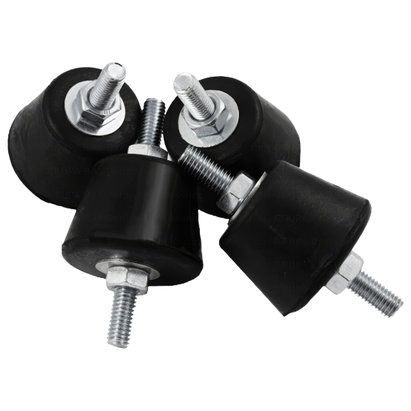 Антивибрационные опоры S1-45 (WTG AG 45) (4 шт, до 120кг, чёрные)