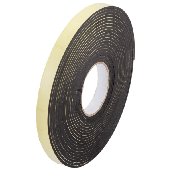 Лента уплотнительная межфланцевая самоклеящаяся, ширина 15мм, толщина 5мм, длина 10м