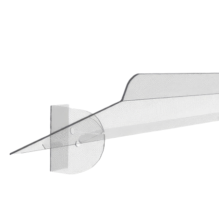 Экран-отражатель для кондиционера настенного типа (Арт. 1-3) 1100мм