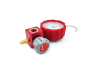 Манометрический коллектор Value VMG-1-S-H (R22, R134a, R410A, R407C; 1 вентильный, смотровое стекло, манометр высокого давления 68мм; без шлангов)