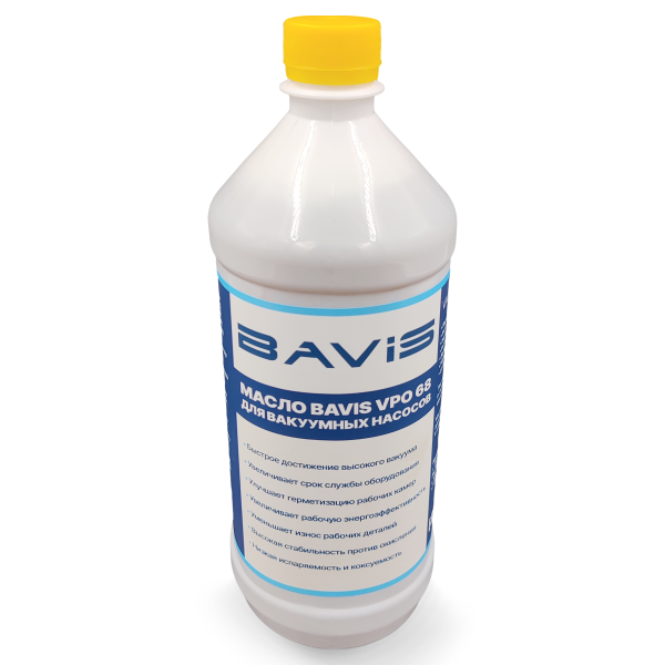 BAVIS VPO 68 (пластиковая тара) масло для вакуумных насосов минеральное 1 л