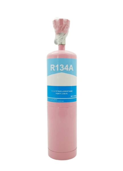 Фреон R134A, баллон 0,8 кг с вентилем