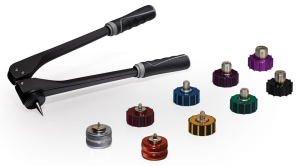 Труборасширитель рычажный в кейсе CPS BTLE9 (1/4";5/16";3/8";1/2";5/8";3/4";7/8";1";1-1/8")