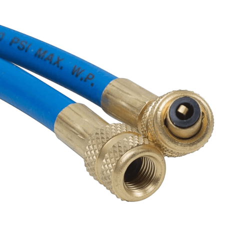 Шланг заправочный DSZH-336-RYB 1/4" SAE, до 41 Bar, 0.9м