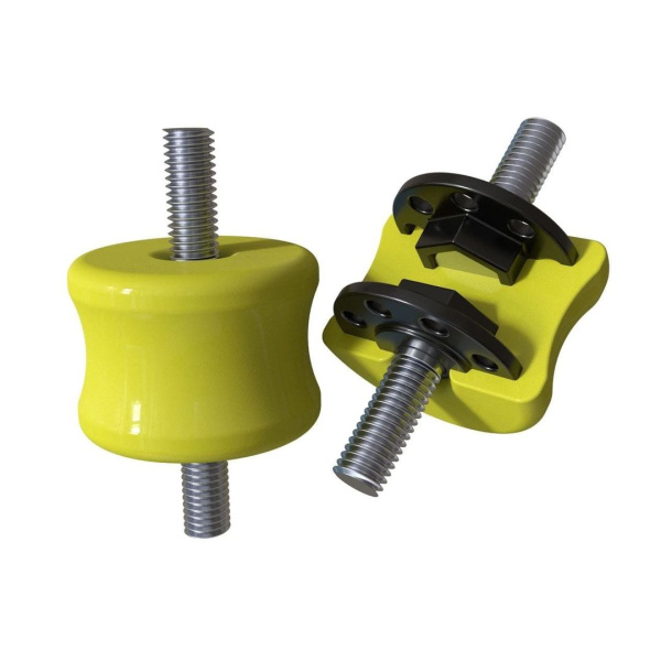 Антивибрационные опоры RF-V60P (4 шт, до 60кг, желтые)