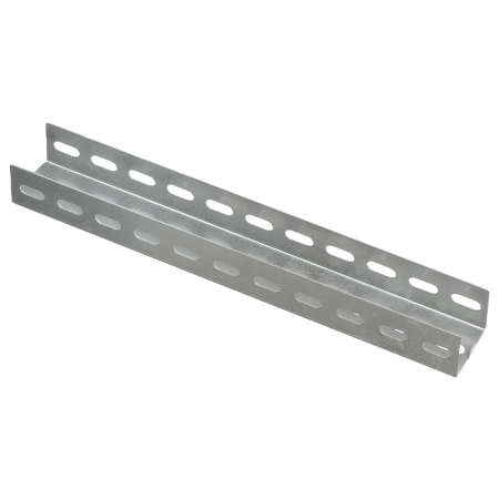 Траверса монтажная 38 мм х 40 мм х 3 м (профиль C-образный) толщина 2 мм