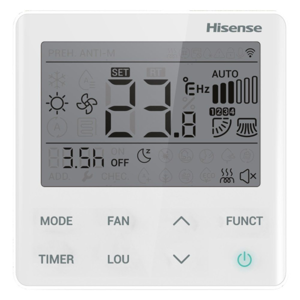 Hisense AMS-09UW4RMRKB00 ZOOM FM DC Inverter внутренний блок настенного типа