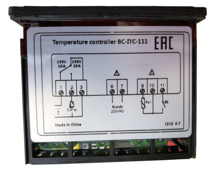 Контроллер Becool BC-ITCS-111 ( 1 взрывозащитное реле / 1 датчик / 230B)