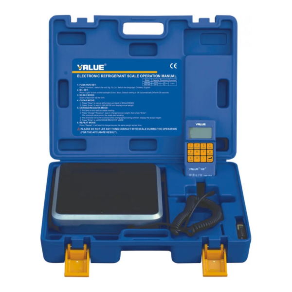 Весы электронные VALUE VES-50A (до 50 кг; питание 9V)