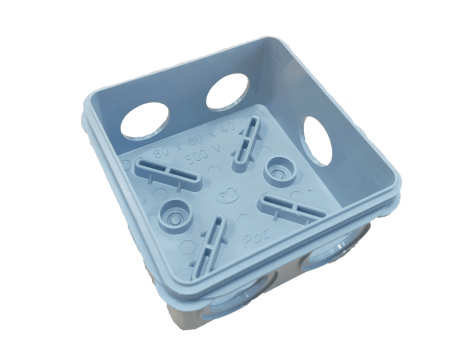 Коробка распаячная, наружная РК 80*80*40 IP54