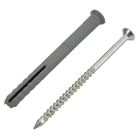 Дюбель гвоздевой 8x80 (потай, 50шт./ упак.)