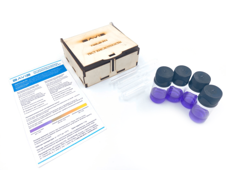 Тест кислотности для всех типов масел BAVIS FastLab AТ4 (4шт в кейсе)