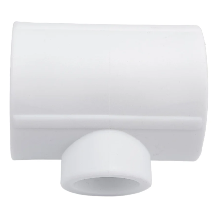 Тройник редукционный Valfex 40/20/40 белый