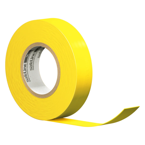 Изолента ПВХ Safeline 15мм х 20м, желтая