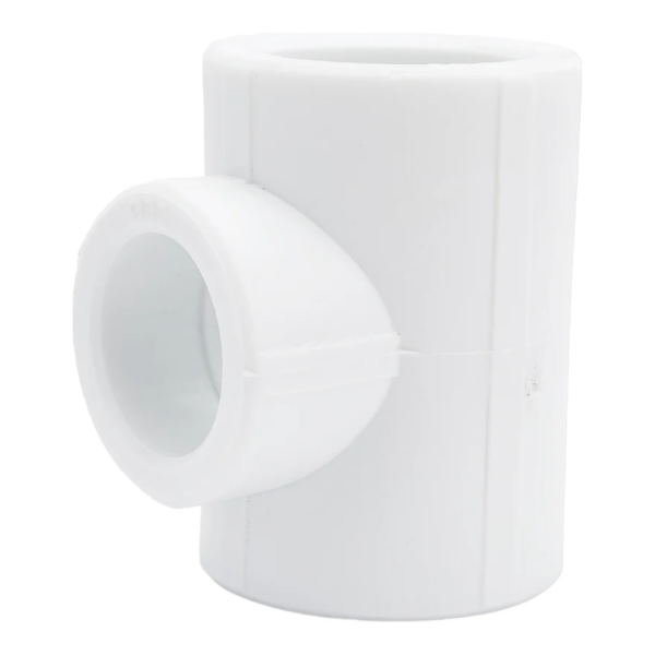 Тройник редукционный Valfex 40/32/40 белый