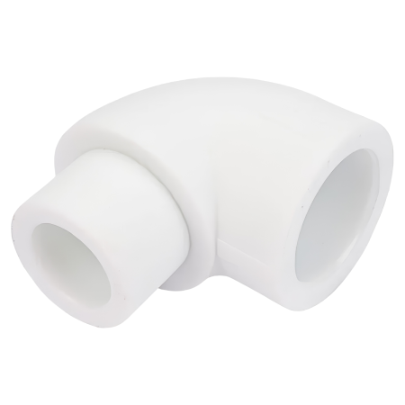 Угольник Valfex ВР/НР 90х25 белый