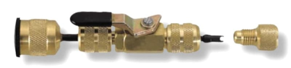 Вентиль для замены золотников 1/4" под давлением Mastercool 91490