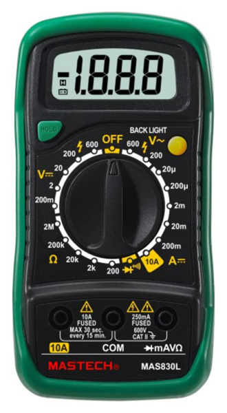 Мультиметр Mastech 830L
