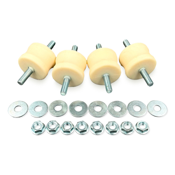 Антивибрационные опоры AVP 60W (4 шт, до 60кг на комплект, белые)