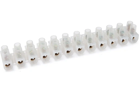 Зажим винтовой АБК-СИЛА 1400102 (12мод. до 6,0 кв.мм, 6А)