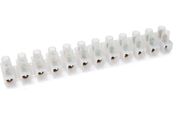 Зажим винтовой АБК-СИЛА 1400101 (12 мод. до 4,0 кв.мм, 3А)