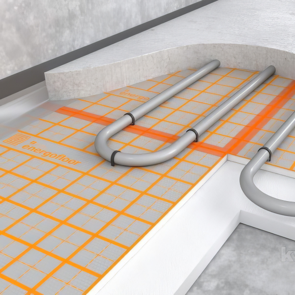 Мат ENERGOFLOOR TACKER 20мм / 1м DES-sg, упаковка 4,8кв.м EFRM2014/8TKR