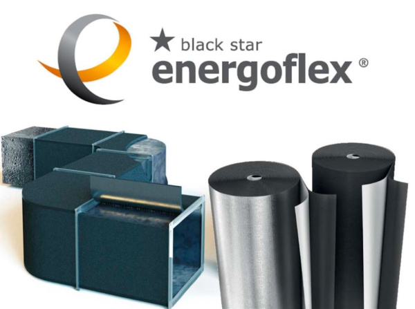 Изоляция Energoflex Black Star Duct 20мм / 1м, в рулоне 5м, самоклеящаяся (EFXR2015BSDUC)