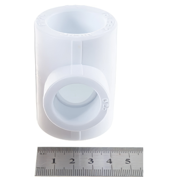 Тройник редукционный Valfex 32/25/32 белый