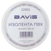 Изолента ПВХ BAVIS 15мм х 20м белая