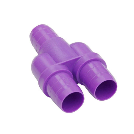 Тройник дренажный PROFcool Ø16мм Y образный (фиолетовый)