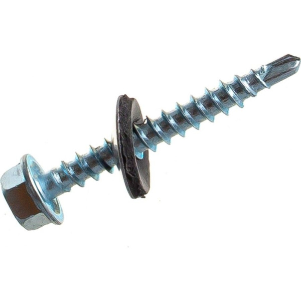 Саморез кровельный по дереву 4,8 х 38мм (цинк)