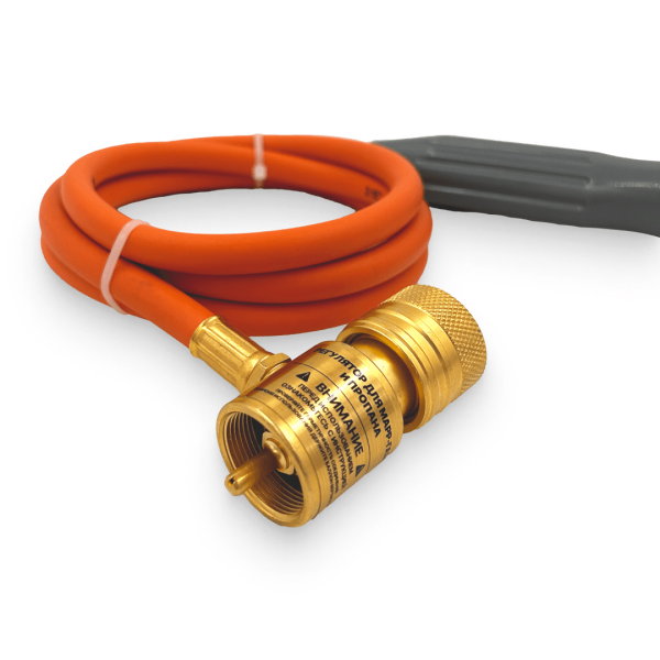 Горелка MAPP BAVIS-WT-10 со шлангом (два сопла, пьезоподжиг, регулировка)