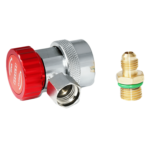 Быстросъёмная муфта с вентилем DSZH QC-19H (с переходником 14мм - 1/4")