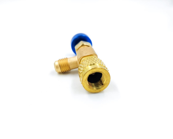 Вентиль с нажимом на ниппель FC-34 (HC-1222) 1/4" / 1/4" SAE, до 20 bar