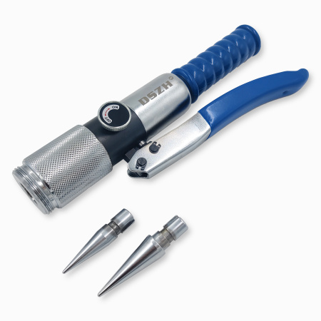 Труборасширитель гидравлический DSZH CT-300 AL (3/8", 1/2", 5/8", 3/4", 7/8", 1",1_1/8",1_1/4",1_3/8",1_1/2",1_5/8"; +труборез, риммеры CT-209+CT-207)