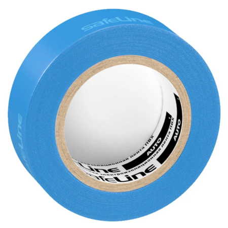 Изолента ПВХ Safeline 15мм х 20м, синяя