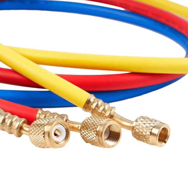 Шланг заправочный DSZH - 360-RYB - 1.5м, 1/4" SAE, до 34 Bar