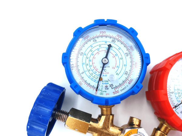 Манометрическая станция FavorCool CT-536G - R22/134/404/410; 2 вентильный, шланги 0,9м SAE 1/4"