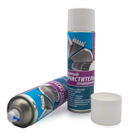 REXFABER пенный очиститель испарителя 650мл.(очистка, дезинфекция; аэрозоль)