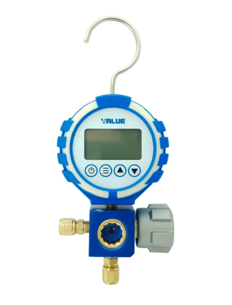 Электронный одновентильный коллектор Value VDG-S1 (+ шланги, адаптер, в кейсе, универсальный)