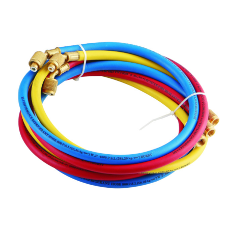 Манометрический коллектор Value VMG-2-R22-B with VHF-A (R22, R134a, R404A, R407C; 2-х вентильный в комплекте с быстросъёмными муфтами; шланги 1.2 м; манометры 68 мм; упак. кейс)