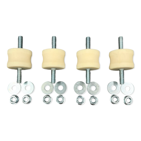 Антивибрационные опоры AVP 60W (4 шт, до 60кг на комплект, белые)