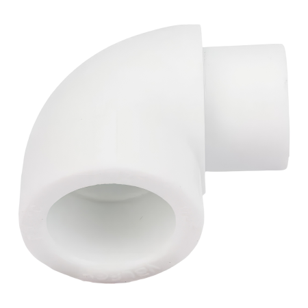 Угольник Valfex ВР/НР 90х25 белый