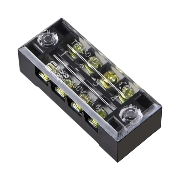Блок зажимов TDM ТВ-1504 (4 пары, 15А)